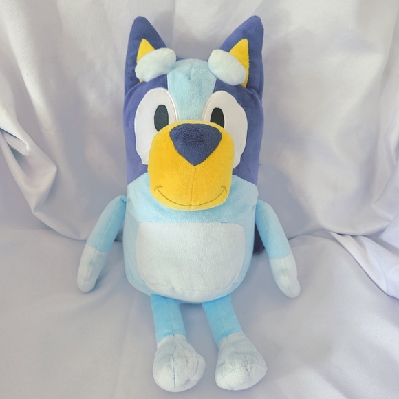 Bluey Blue Heeler Dog Plush Stuffed Toy Large Moose Toys Floppy 18 Inch 2018 - Picture 9 of 9